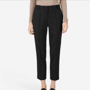 Everlane Black High Rise Wool Dress Pants size 10